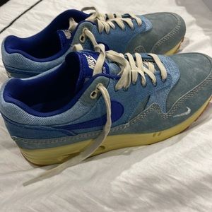 Nike Air Max 1 Premium Dirty Denim Shoes Mens 9.5 NO BOX NEVER WORN